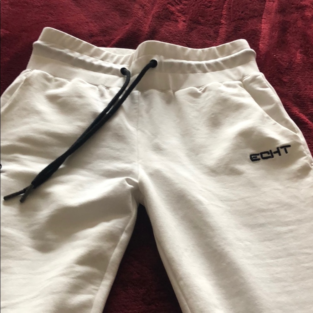 Jogger white pans